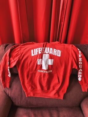 Lifeguard Sweatshirt Chincoteague Men's Size Small